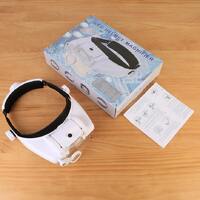 Binocular magnifier with backlight 81000S, magnification 1.5 / 2 / 8