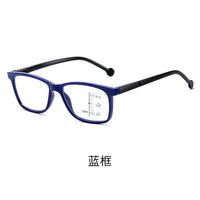 Plastic glasses for reading, with Blue ray cut protection, multifocal, diopters from +1.00 to +4.00, RMC=62-64,KY8500-3多焦点