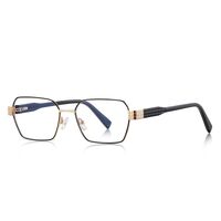 Metal + TR90 plastic Blue Blocker glasses frame for women with UV and blue light protection lenses More FCS3161