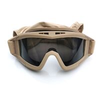 Safety shockproof tactical goggles 沙漠蝗虫-单支