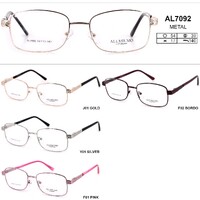 Metal eyeglass frame, material steel Allmilmo AL7092