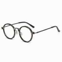 Metal eyeglasses Blue ray cut KY10749