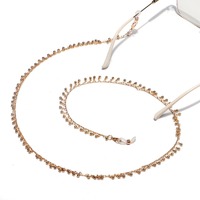 Цепочка для очков из сердец GL1237