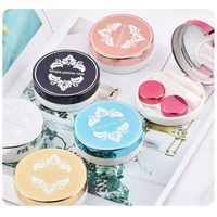 Набор для контактных линз складной с зеркалом и пинцетом MT-8071, MT-8073, MT-8076