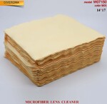 Салфетка из плотной микрофибры для протирки линз в очках W07150, 14*17 см (цена за пачку)