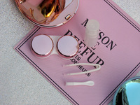 Contact lens kit with mirror and tweezers MT-6513