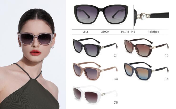 Polarized plastic sunglasses Leke LK23009