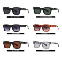 Plastic sunglasses in the shape of a 