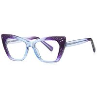 Plastic TR90 frames for glasses with Blue Ray Cut protection and flex hinges FOCUS FCS2185
