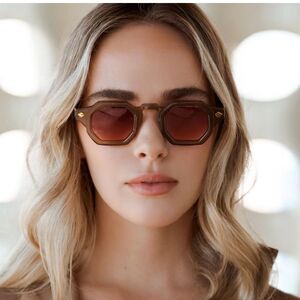 Plastic geometric frame sunglasses Elit 2342-EL