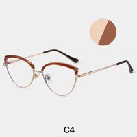 Оправа для очков комбинированная (металл + TR90) с защитой от синего света, с флексом FA87279