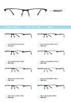 Metal frame with temples made of TR-90 material MR0077