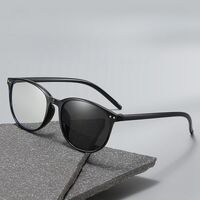 Очки фотохромные пластиковые TR90 для чтения с защитой от синего света, диоптрии от 0.00 до +4.00, KY6008