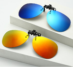 Насадка солнцезащитная для очков в футляре фотохромные и Polarized HM34