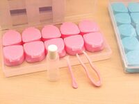 Soft contact lens kit with 5 containers 扣扣5付装