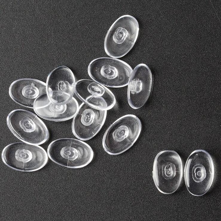 Oval polyvinyl chloride nose pad, 11.5*7 mm (set of 1000 pairs)