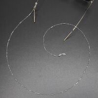 Steel-colored metal non-slip chain, for glasses and masks GS027