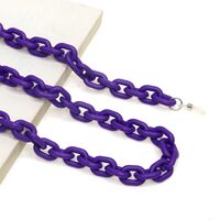 Acrylic non-slip chain, thick 13 colors, for glasses and masks GB035