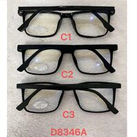 Computer glasses with blue light protection, with box and soft case Defile D8346A
