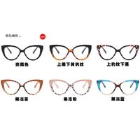 Plastic TR90 glasses with blue light protection for women 5001-PN