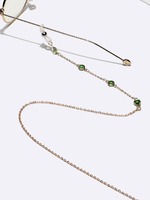 Цепочка для очков с круглыми кристаллами цвета ab GL1386