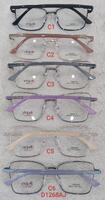 Metal frames for glasses with flex hinges Defile D1268AJ
