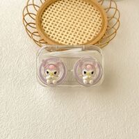 Mini soft contact lens kit W806-18粉衣猫兔狗