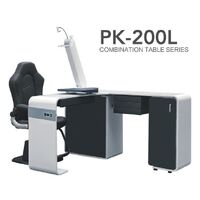 Ophthalmologist workstation, combined table + chair PK-200L, tabletop 1100*400 mm