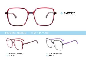 Plastic frames for glasses acetate material WD2173