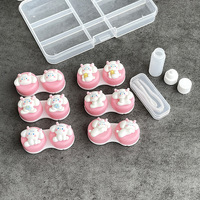 Mini set with contact lens cases HFB5011, 6pcs