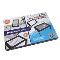 Tabletop magnifying glass with backlight 275205C-XX, magnification: 2,5X