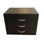 Офисный бокс настольный - витрина для оправ и очков, с фланелевой подкладкой, на 24 места JS-C207