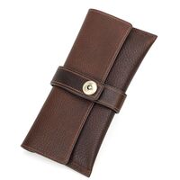 Sunglasses and eyeglasses genuine leather case CF4009