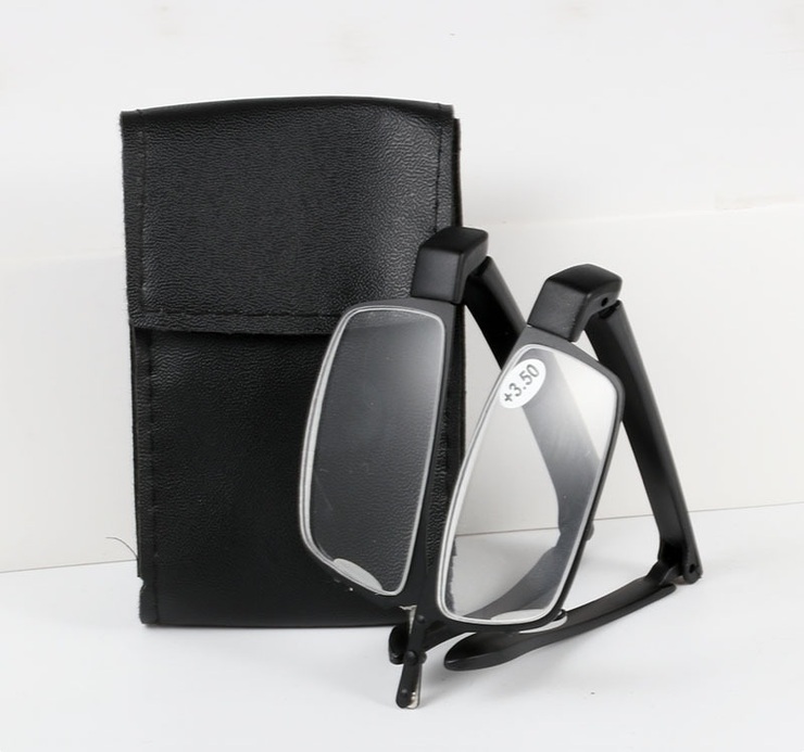 Очки металлические склданые для чтения YL-055