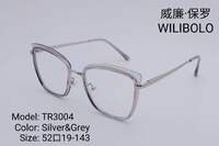 Оправа металл + TR90 ультратонкая с флексом Wilibolo TR3004