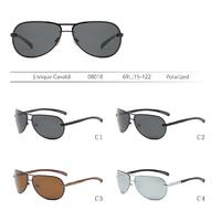 Солнцезащитные поляризационные металлические очки Enrique Cavaldi EC08018