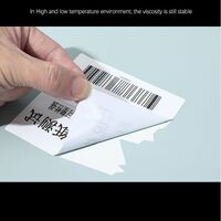 Self-adhesive thermal paper - stickers for optometric thermal printing