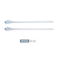 Наконечники на заушники силиконовые 1809, длина 74 мм, круглое отверстие Ø1.4 мм