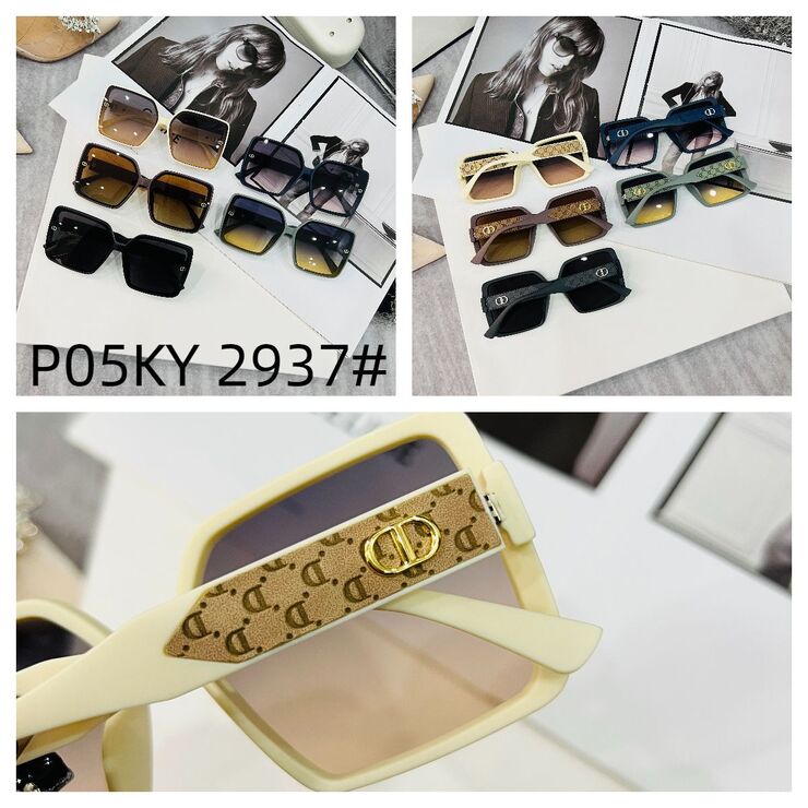 Polarized metal + TR90 sunglasses P05KY 2937