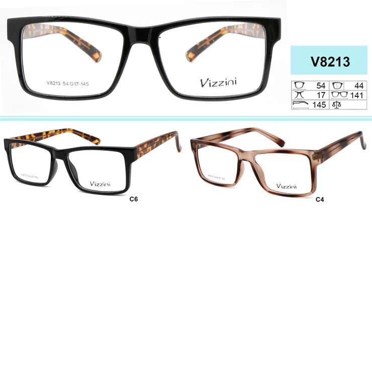 Plastic eyeglass frame VIZZINI V8213