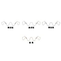 Очки металлические женские с защитой от синего света 2056-PN