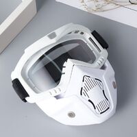 Очки-маска защитные противоударные спортивные 367D