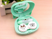 Contact lens kit with mirror and tweezers KD052