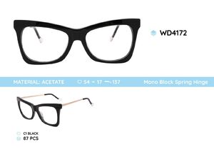 Plastic frames for glasses acetate material WD4172