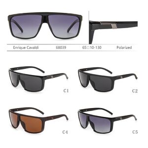 Polarized plastic sunglasses Enrique Cavaldi EC68039