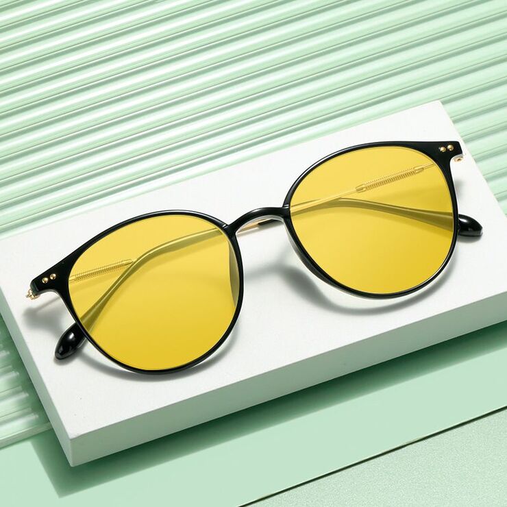 Plastic TR90 night vision sunglasses KY0045夜视