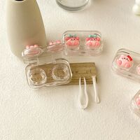 Mini soft contact lens kit W806-17蝴蝶结粉宝/5
