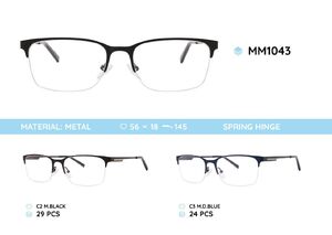 Оправа для очков металлическая мужская MM1043
