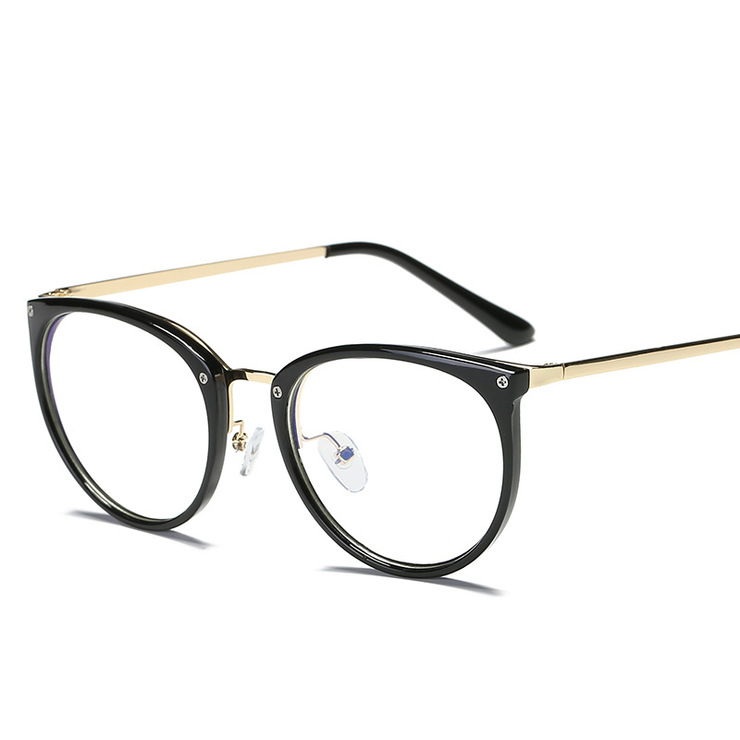 Металлические очки с защитой от синего света Blue Block F8628