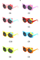 Polarized silicone sunglasses with UV400 protection for kids T22053